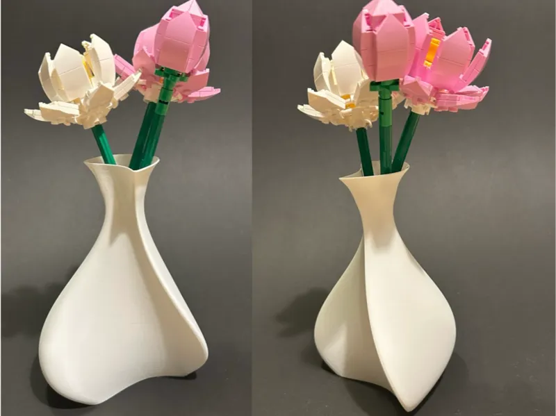 Modern Twisted Vase