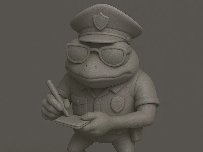 Er Ranà de’ Vigili – Urban Satirical Figurine 