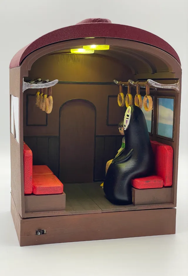 Spirited Away Train Book Nook