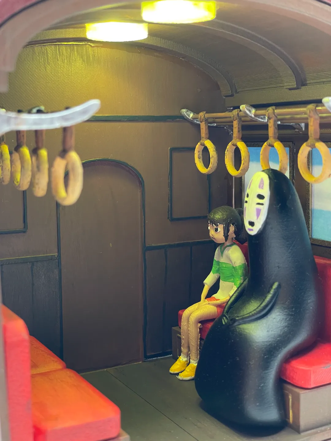 Spirited Away Train Book Nook view 3