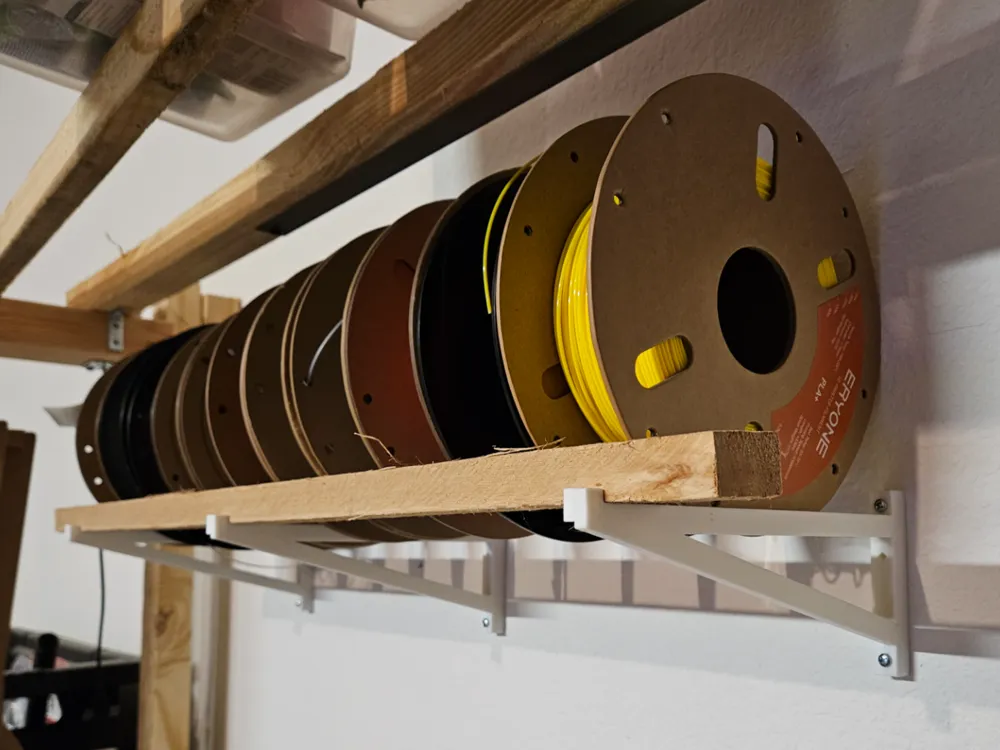 Mini Spool Locker Tiny Bracket (Spool Storage) by Bokkins' Workshop - MakerWorld