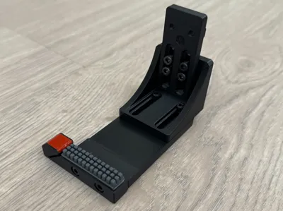 Adjustable gantry mounted nozzle park and brush