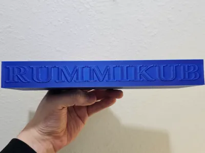 4 row rummikub stand