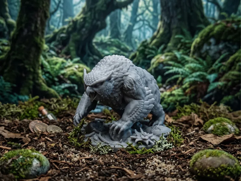 Orsogufo – Owlbear – DnD (50mm)