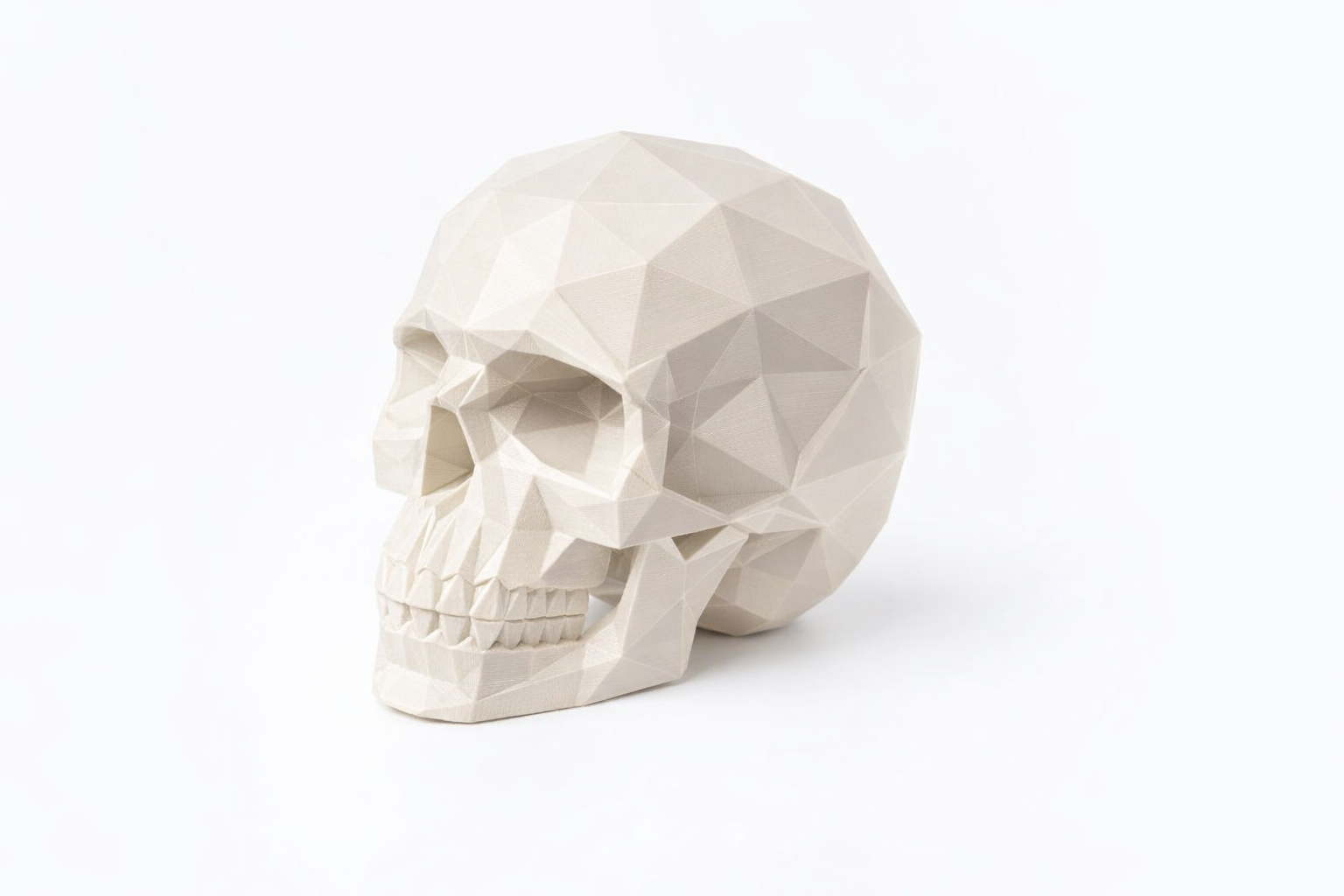 Miniatura 2 do modelo 3D Low Poly Skull