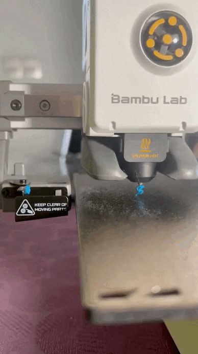 Nozzle cleaner for A1 series