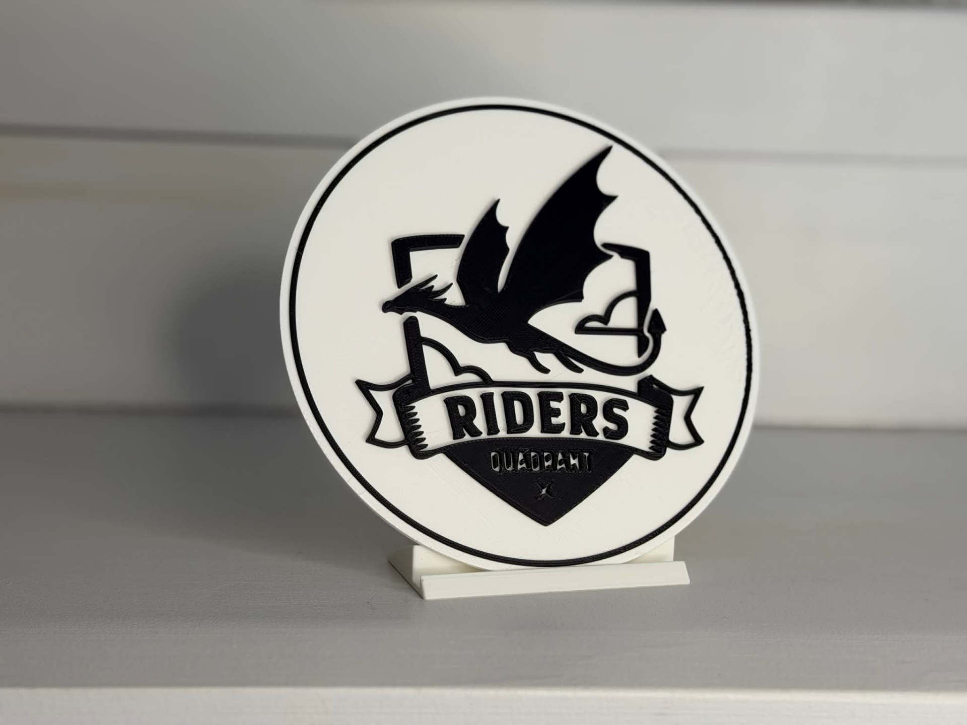 Rider Quadrant Sign