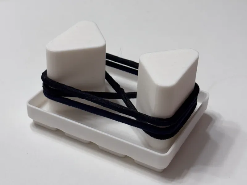 Gridfinity Hair Tie (Hair Band) Holder 1.5x2