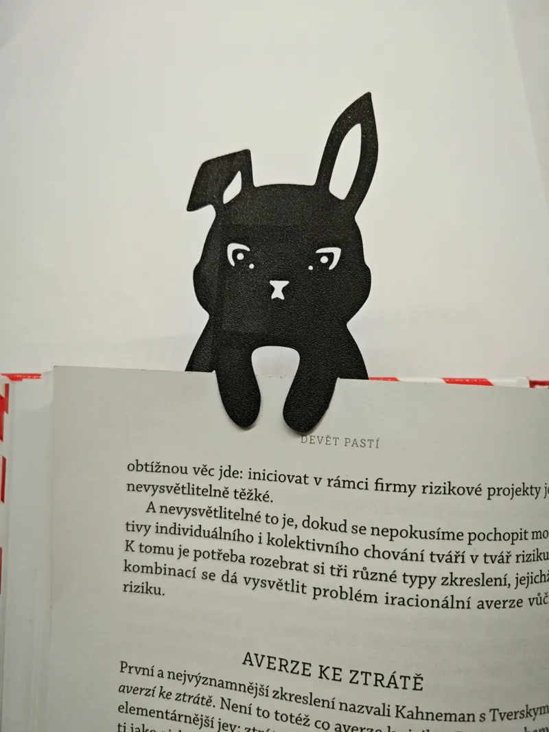Rabbit bookmark