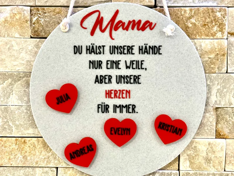 Muttertags Geschenk / Erinnerung