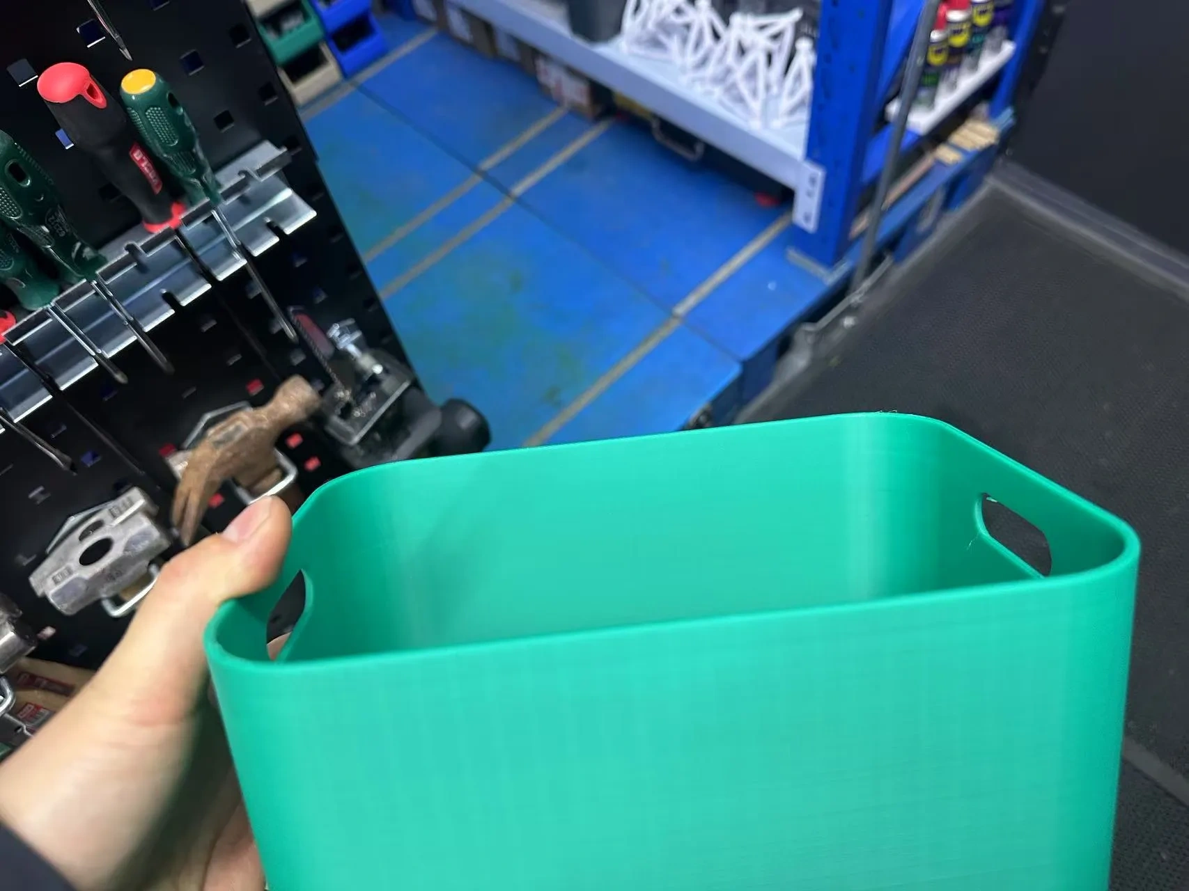 Miniatura 3 do modelo 3D 可堆叠手提篮收纳盒