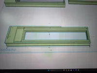 alternative slide for longer boards - different screw holes