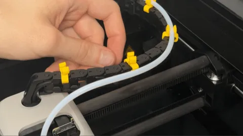 PTFE cable chain clip for P1P, P1S, X1C, X1E view 2