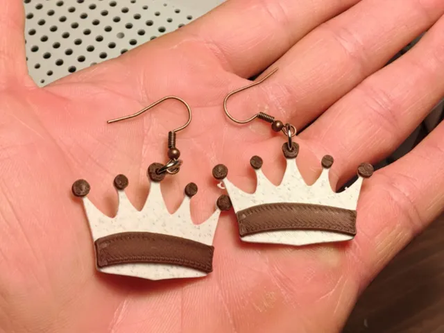 Crown Earrings