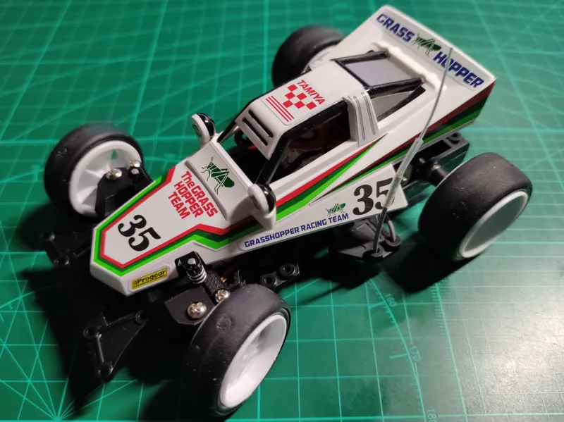 Mini 4WD GRASSHOPPER - RC Conversion (VZ-CHASSIS)