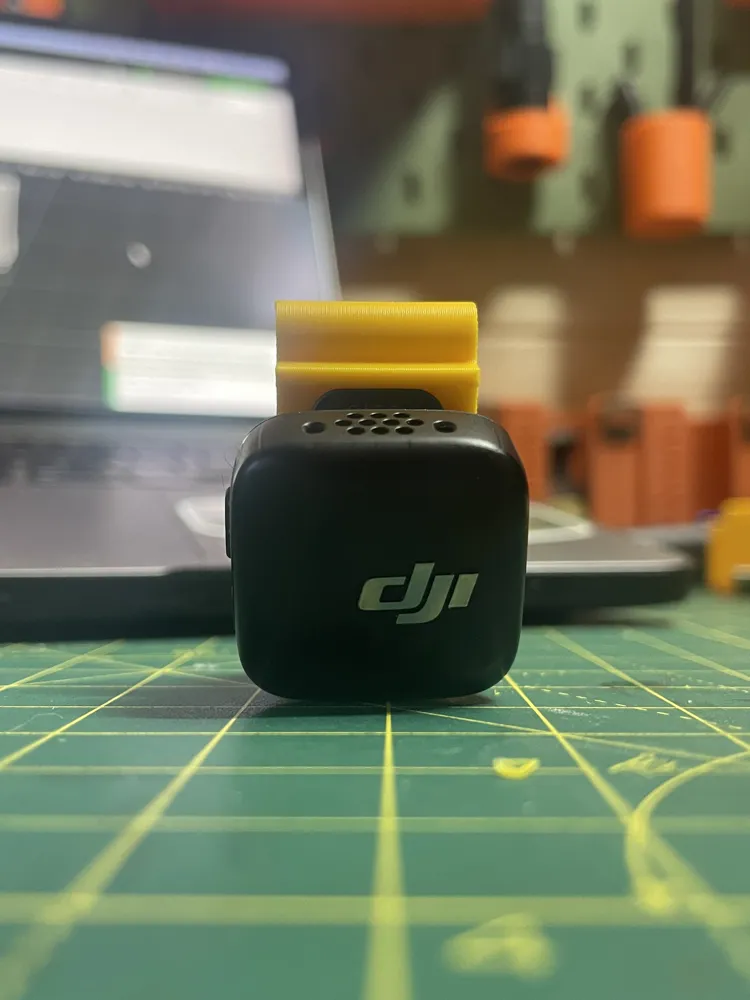 DJI MIni Mic Magnetic Clip Extender - Free 3D Print Model - MakerWorld