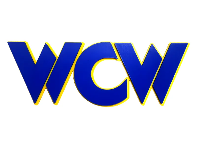 WCW Logo World Championship Wrestling 90s Retro