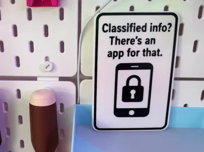 There's an app for that - Sign & Magnet