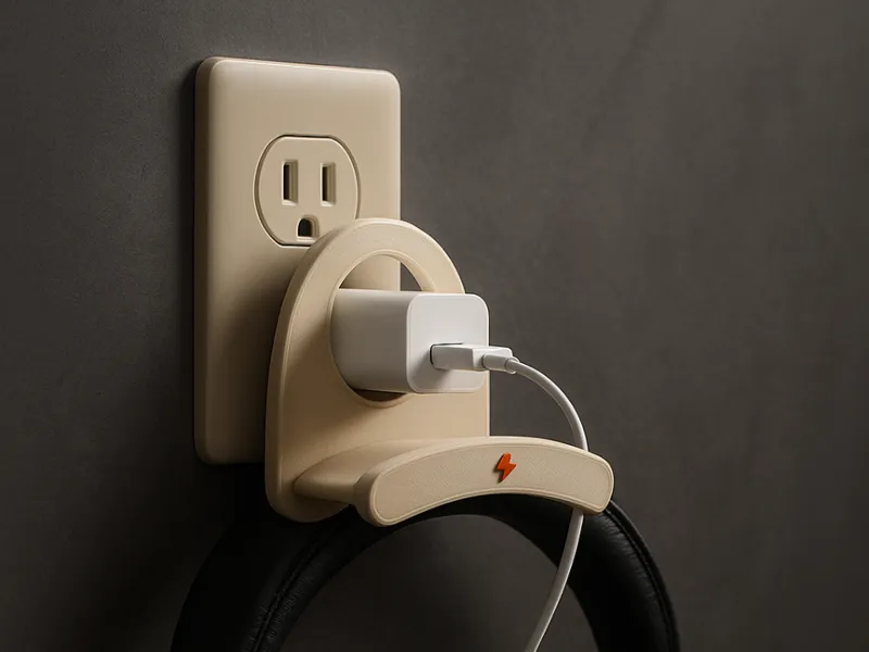 Headphone Outlet/Wall Socket Hook
