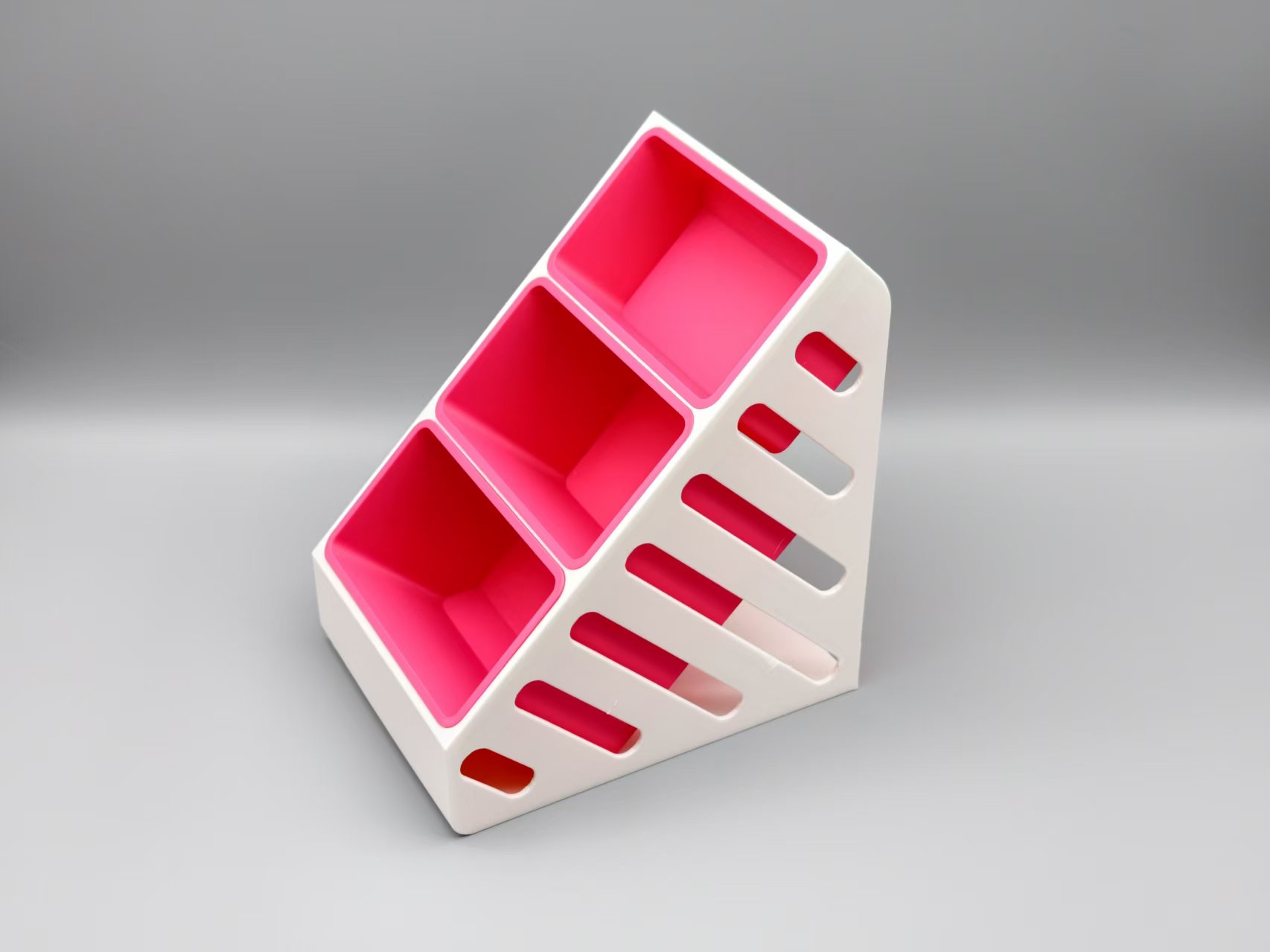Miniatura 1 do modelo 3D 桌面分隔收纳盒(所有图片均为实拍)