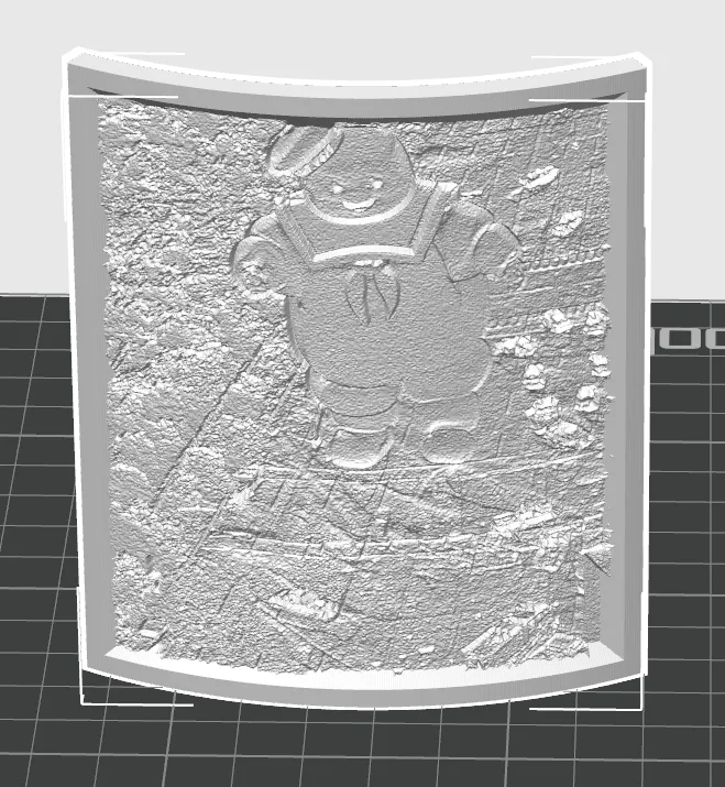 Ghostbusters Stay Puft Lithophane
