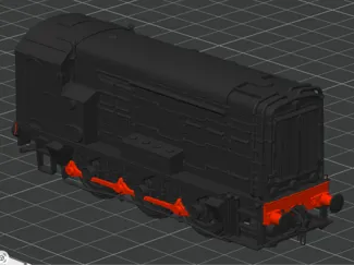 08 Diesel Shunter Model 