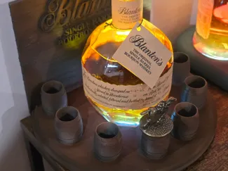Blanton's Bourbon Bottle Holder / Lamp