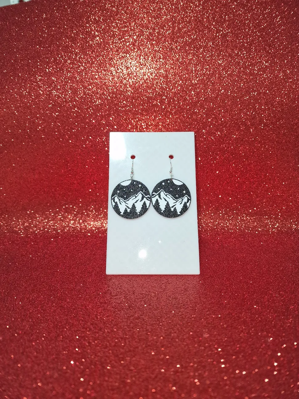 Enchanted night earrings view 2