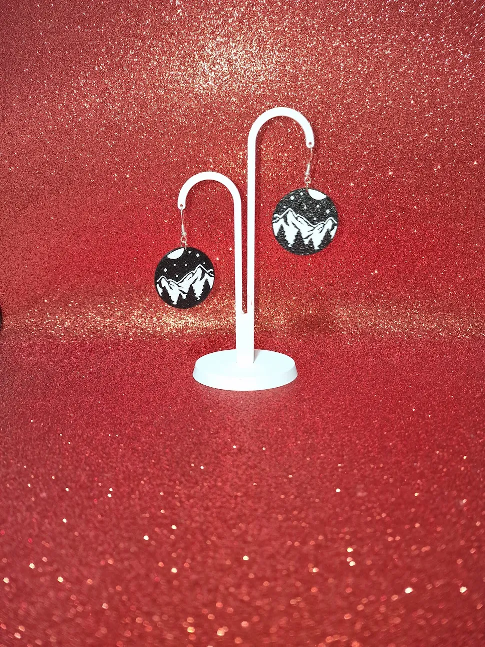 Enchanted night earrings view 3
