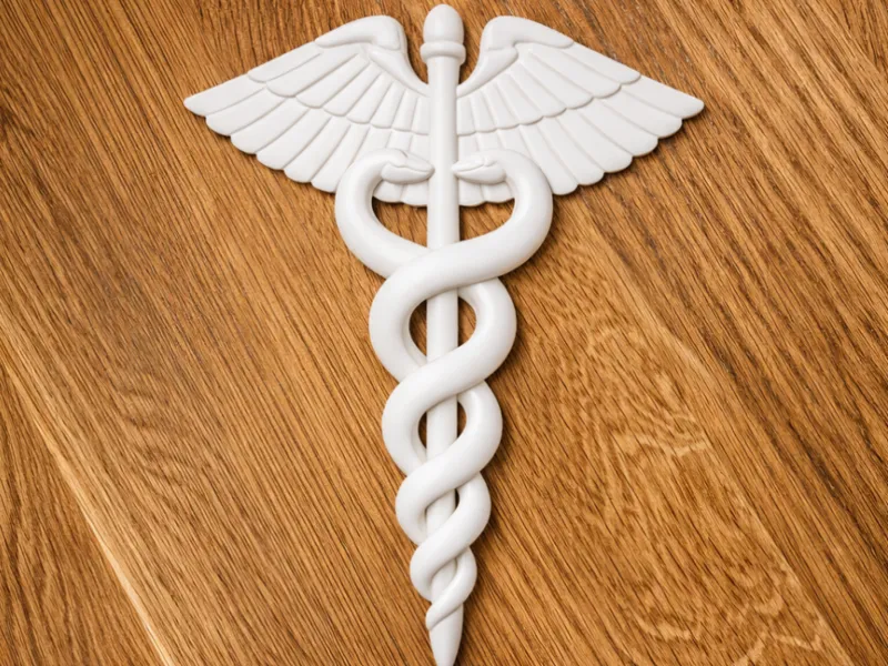 Caduceus Rod / Medicine symbol / Doctor's symbol