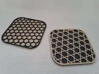 Dreieckmuster ohne AMS: 0.2mm layer, 5 walls, 30% infill