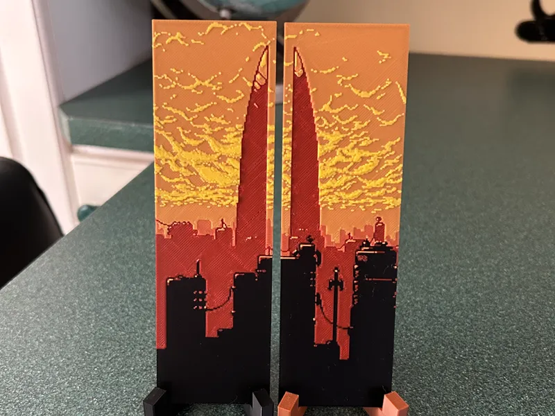 Star of Providence - 2 Bookmarks Set - Hueforge