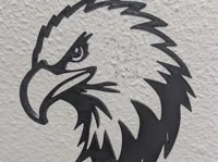Tête d'aigle — décoration murale — photo 2