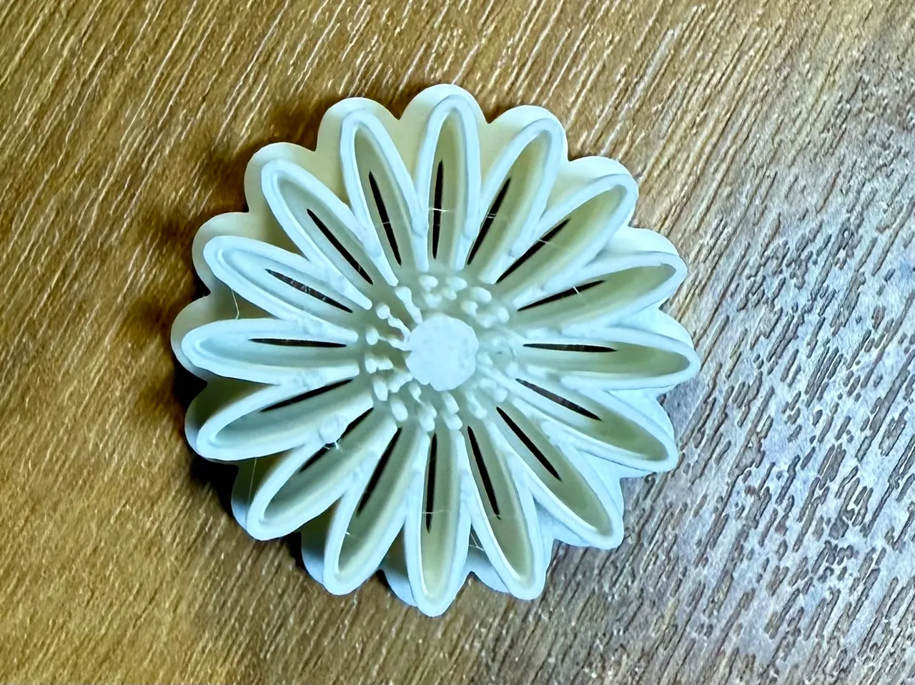 Polymer Clay Cutter Imprint For Earrings Flower view 4
