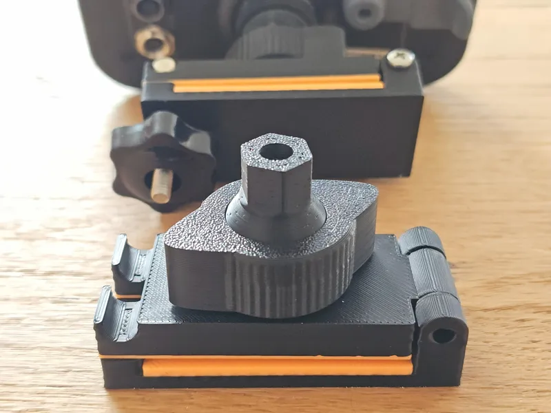 MyChron lap timer - rental GoKart quick mount