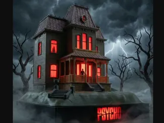 Bates House LightBox (Psycho) scale 1:87