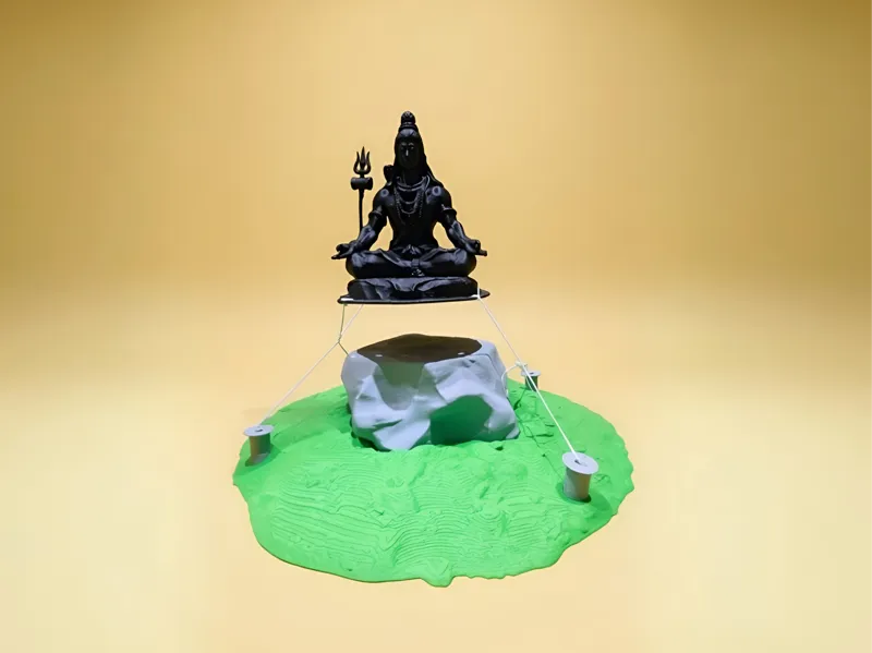 The Levitating Relic of Lord Shiva