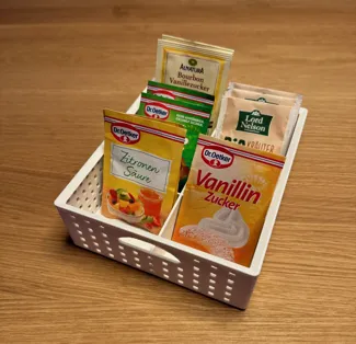 Kitchen Storage Organizer / Baking Box / Tea bags