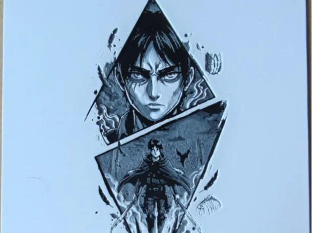 Eren attaque des titans (hueforge)