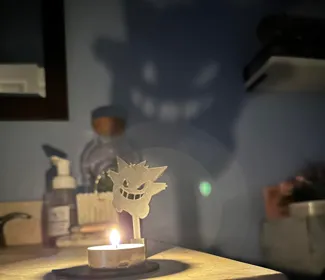 Gengar Tea Candle Holder