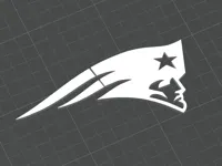 Logo New England Patriots (sans texte) — photo 2