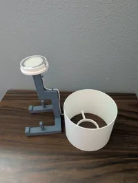 Table Lamp with Docking Station