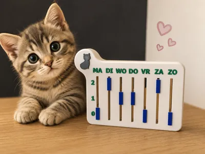 Pet Meal Tracker (print in place)