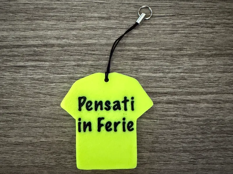 Portachiavi simpatico PENSATI IN FERIE