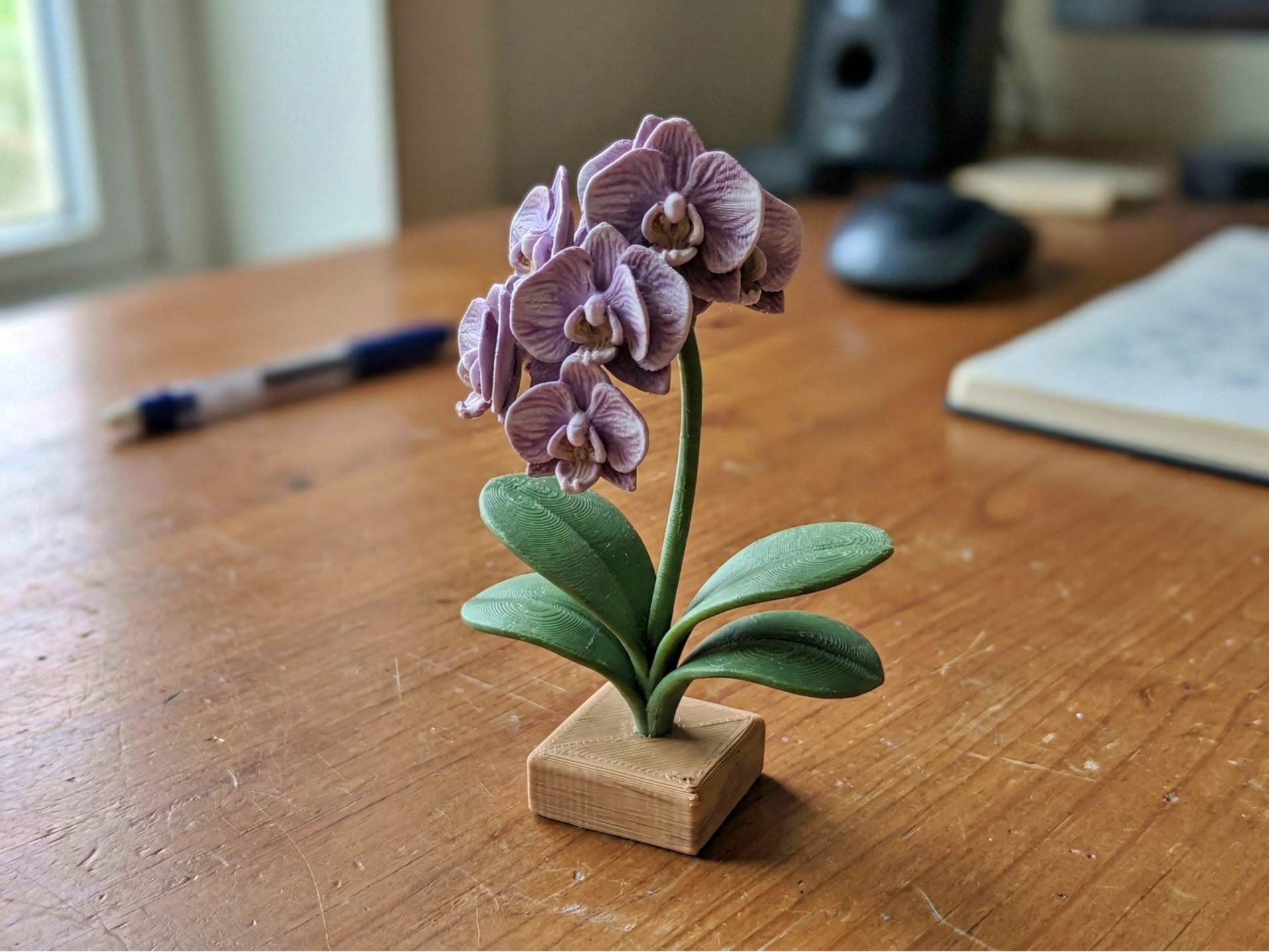 Orchid Flower – Elegant Floral Decor 3D Printing