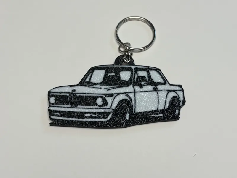 BMW 2002 Turbo Keychain