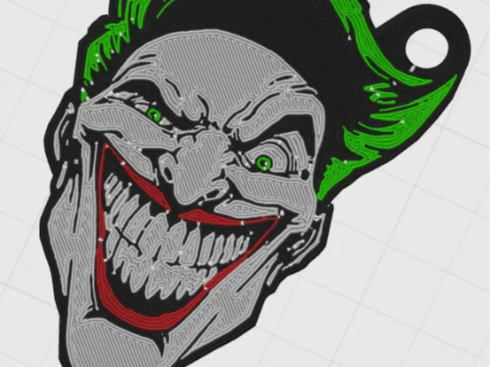 Joker Keychain