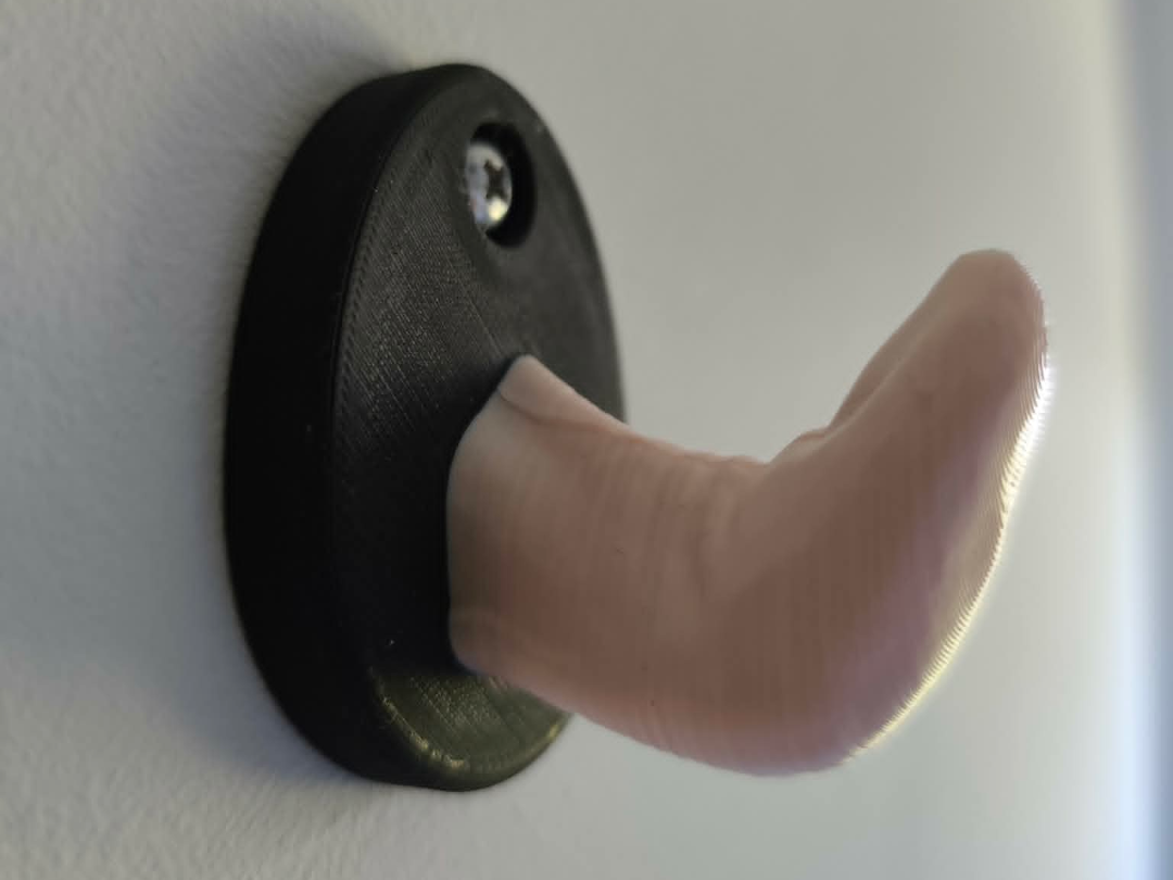 Creepy Finger Wall Hook / Weird Thumb Hanger