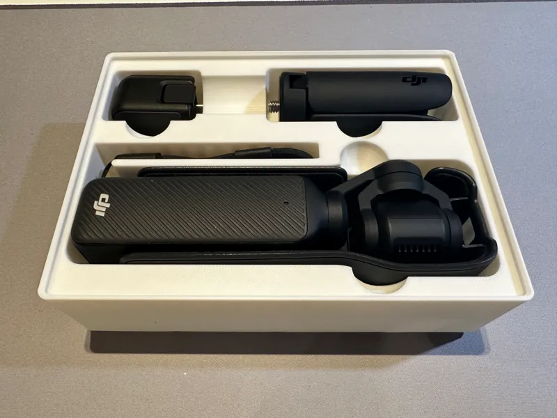 Gridfinity box for DJI Osmo Pocket 3 Basic set