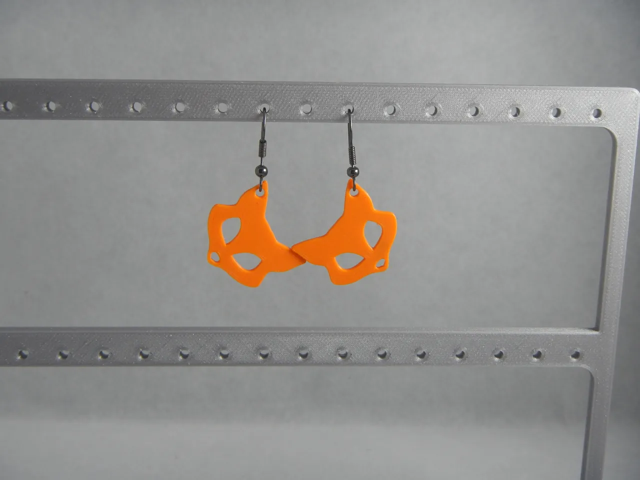 Cute Fox earrings view 3